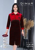 Халат Sss Annet DO-D3003 red - делук
