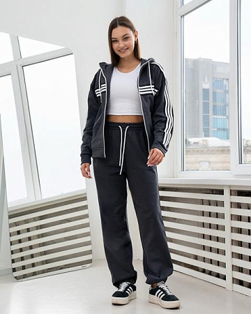 Костюм Спорт Azna Д189 d.grey - делук