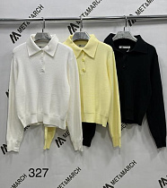 Свитер Met&March 327 yellow - делук