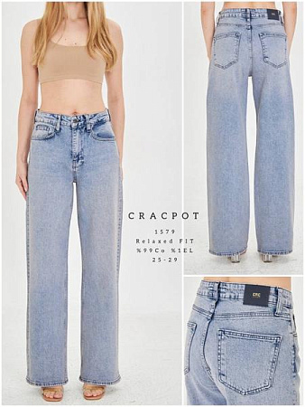 Джинсы Maxim Jeans 1579 l.blue - делук