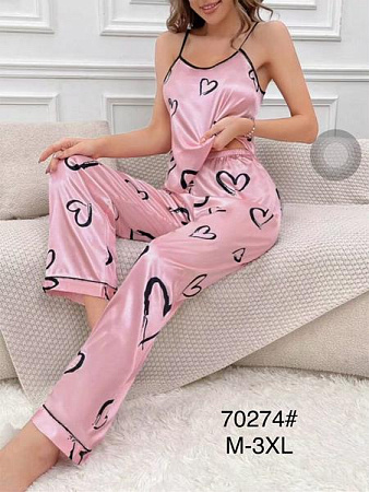 Пижама Brilliant 70274 pink - делук