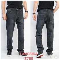 Джинсы Fangsida 8766 navy - делук