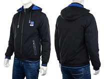 Куртка No Brand 2228 black-blue - делук
