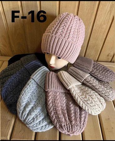 Шапка Red Hat Clothes KA-F16 mix флис - делук