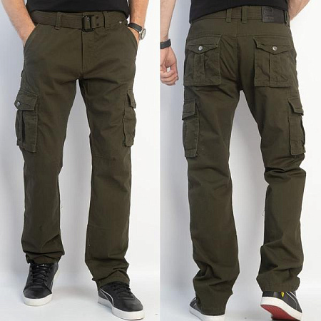 Штаны Maxim Jeans 1672-4 khaki - делук