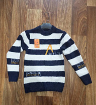 Свитер Mmz M661 black-white - делук