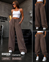 Штаны Спорт Arina 2108 brown - делук