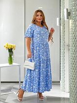 Платье Potok 881 l.blue - делук