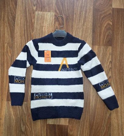 Свитер Mmz M661 black-white - делук