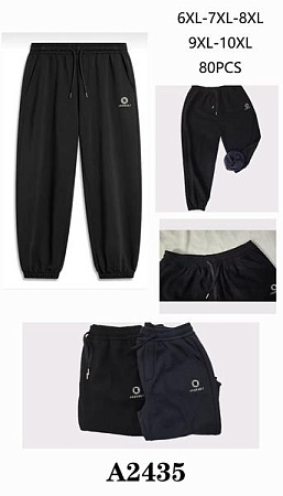 Штаны Спорт Giang A2435 black - делук