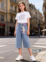 Бриджи Chicwear 2501 l.blue - делук