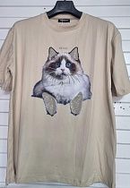 Футболка Julia JL63 beige - делук