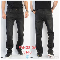 Джинсы Fangsida 3148 black - делук