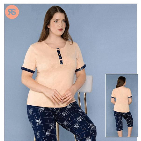 Пижама Trikotag 6877 beige - делук