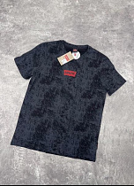 Футболка Alex Clothes 13605 black - делук