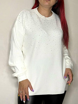 Свитер Kosta 8609 white - делук