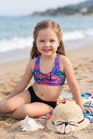 Купальник Dfk Kids 3371 purple - делук