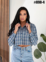Рубашка Bat 898-4 l.blue - делук