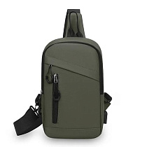 Бананка Fashion Bag 8607-3 khaki - делук