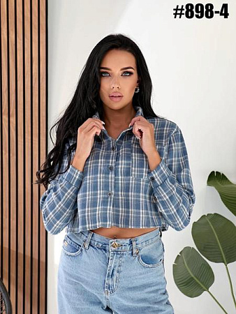 Рубашка Bat 898-4 l.blue - делук