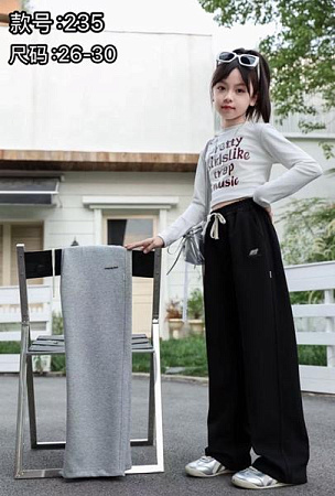 Штаны Спорт Farbique 235 black - делук