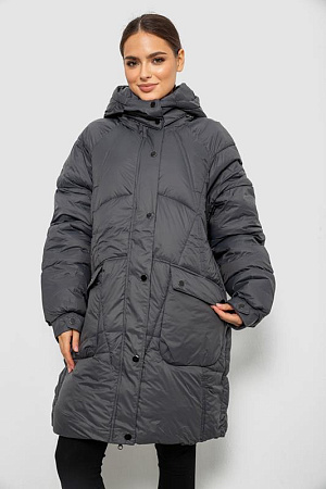 Куртка Obuv Ok2 2022-51 (12016) grey БАТАЛ - делук