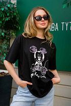 Футболка Little Secret 500097 black - делук