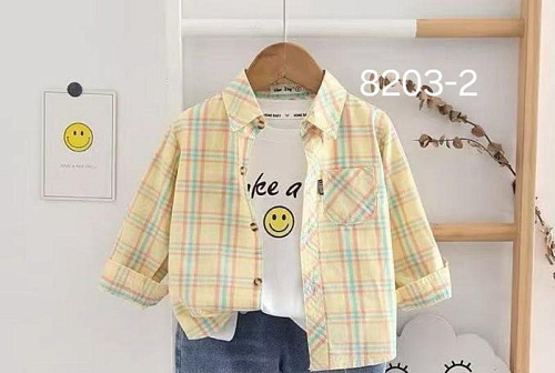 Рубашка Фунтик 8203-2 yellow - делук