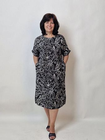 Платье Liart 951 black - делук