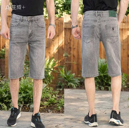 Шорты Lili 19206 l.grey - делук