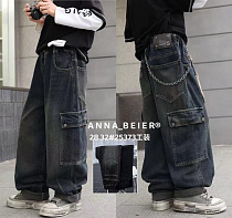 Джинсы Meloria 25373 navy - делук