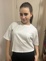 Футболка Moda School M491 white - делук