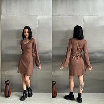 Платье Sofi Cor 9026 brown - делук