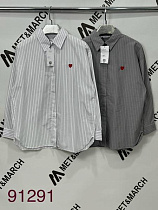 Рубашка Met&March 91291 grey - делук