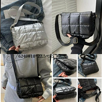 Сумка Fashion Bag 6240 silver - делук