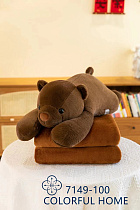 Плед-Игрушка 7149-100 brown - делук