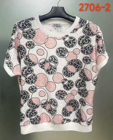 Футболка Lida 2706-2 pink - делук