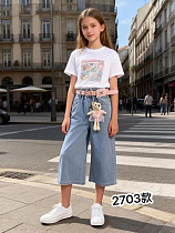 Бриджи Chicwear 2703 l.blue - делук