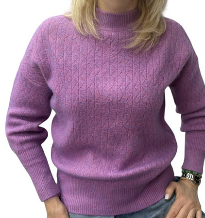 Свитер Elena&Vika 24071 lilac - делук