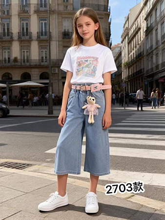 Бриджи Chicwear 2703 l.blue - делук