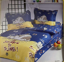 Постельное Белье Tac Le Vele Mays TL15 blue - делук