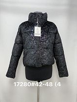 Куртка Jacket 17280 black-lilac - делук
