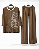 Костюм Спорт Style Nadezhda 3029 brown - делук