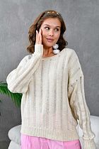 Свитер Karon 8169 l.beige - делук