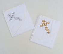 Плед Meloria 313 white-silver - делук