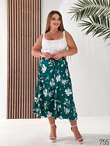 Юбка Loren 755 green - делук