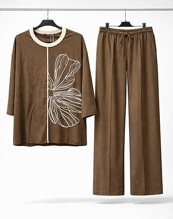 Костюм Спорт Style Nadezhda 3029 brown - делук