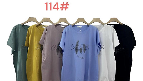 Футболка Katty 114 mix - делук