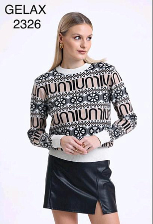 Свитер Julia 2326 white - делук