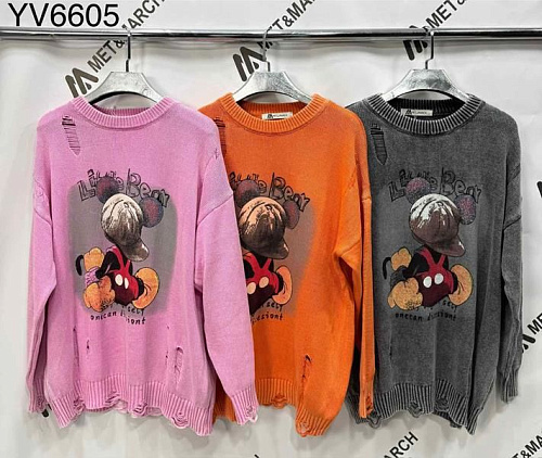 Свитер Met&March 6605 pink - делук